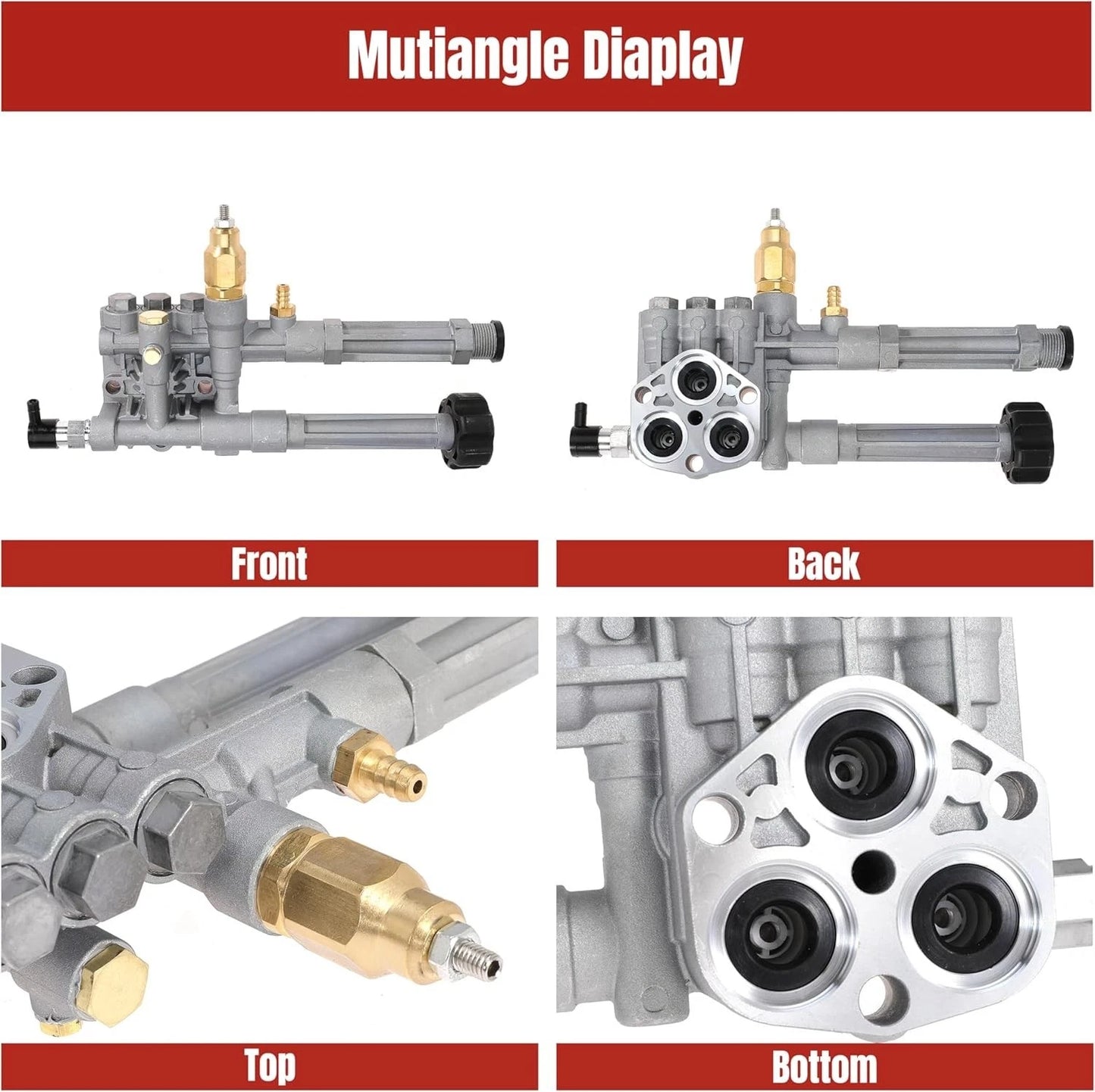 AR42940 AR42518 Pressure Washer Pump Head for Troy Bilt RMW SRMW Pump RMW2.2G24