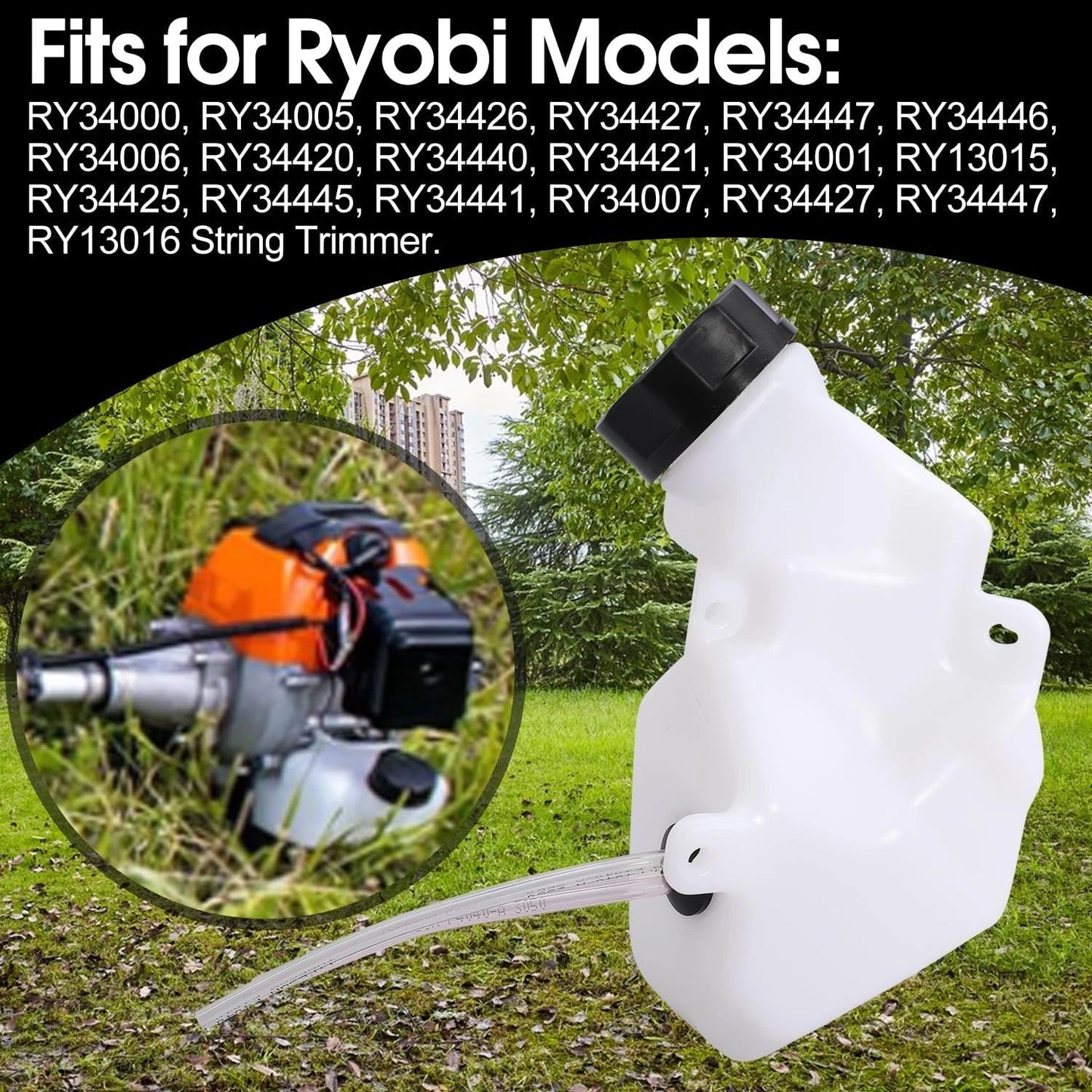310585012 String Trimmer Fuel Tank 310585001 For RYOBI Trimmer RY34007 RY4CSS