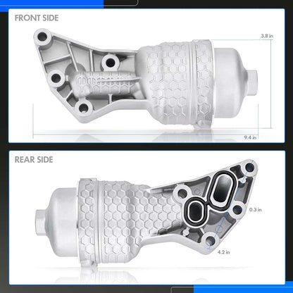26300-3LAA0 Full Aluminum Oil Filter Housing for Kia Telluride 2020-2024