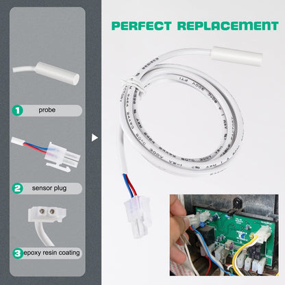 Thermistor for Dometic 3851210025 -RV Refrigerator Sensor Replacement for RM1350