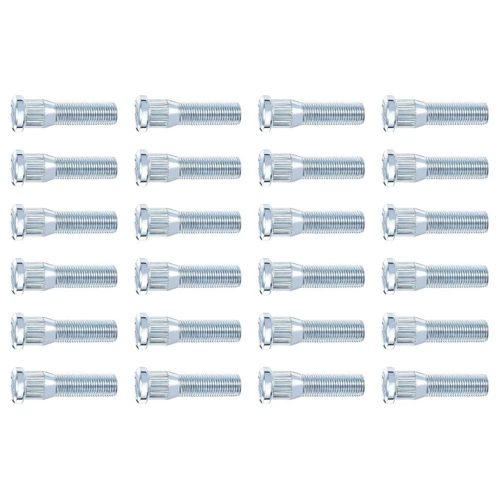 24 Pcs Wheel Stud for Trailer for Axles 2,000 lb to 7,000 lb with 1/2"-20 UNF