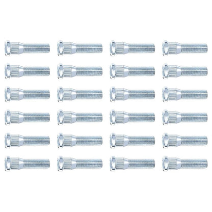 24 Pcs Wheel Stud for Trailer for Axles 2,000 lb to 7,000 lb with 1/2"-20 UNF