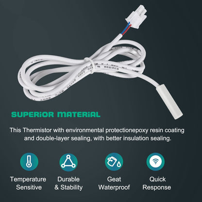 Thermistor for Dometic 3851210025 -RV Refrigerator Sensor Replacement for RM1350