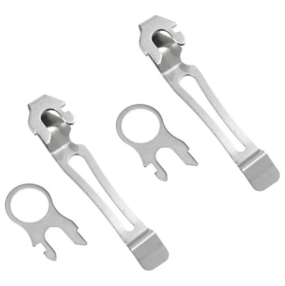 Quick Release Pocket Clips & Lanyard Rings for Leatherman MultiTools