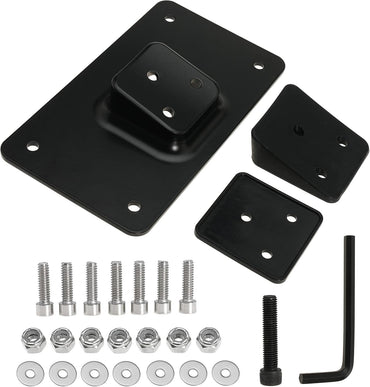 3-Hole Laydown License Plate Mount Bracket For Harley Sportster XL 1973-Up