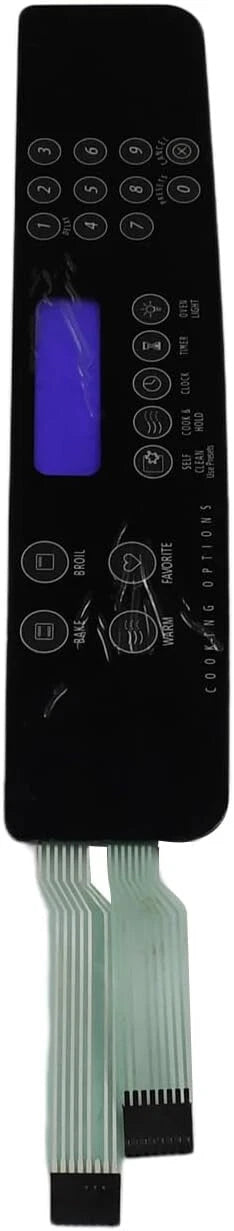 Touchpad Switch Membrane W10207928 for Whirlpool Range Oven PS2348088