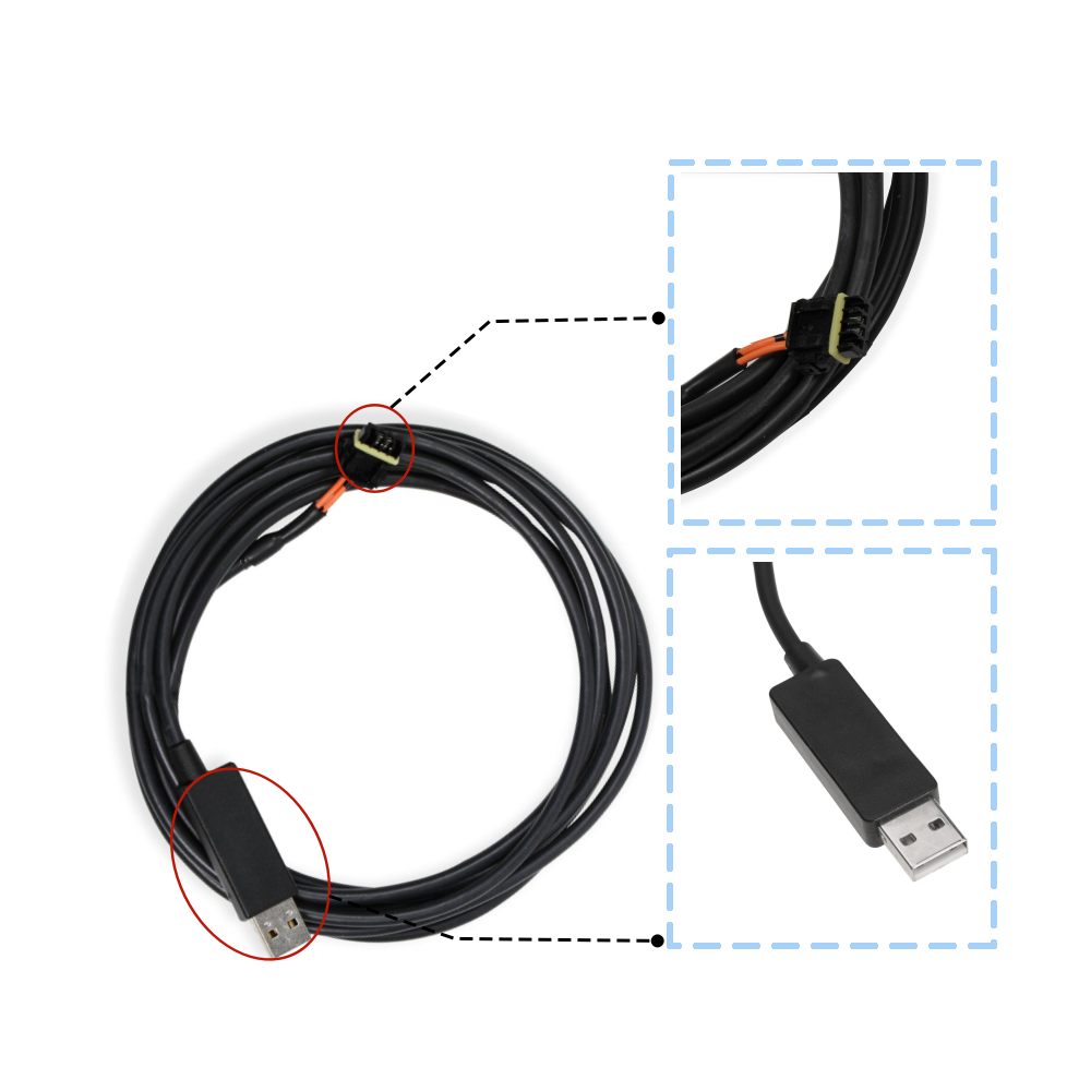 Harness Cable Connector 558 443 for Holley EFI Can to USB Communication Cable
