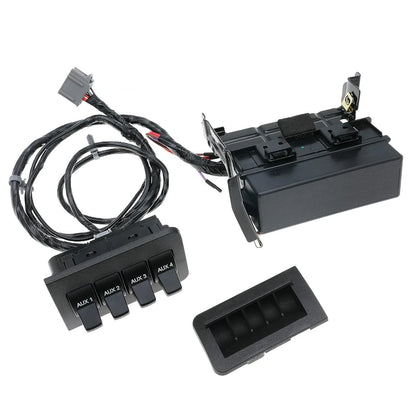 in-Dash Upfitter Switch Kit for Ford F250 F350 2008-2010 Replace 9C3Z-14A303-A