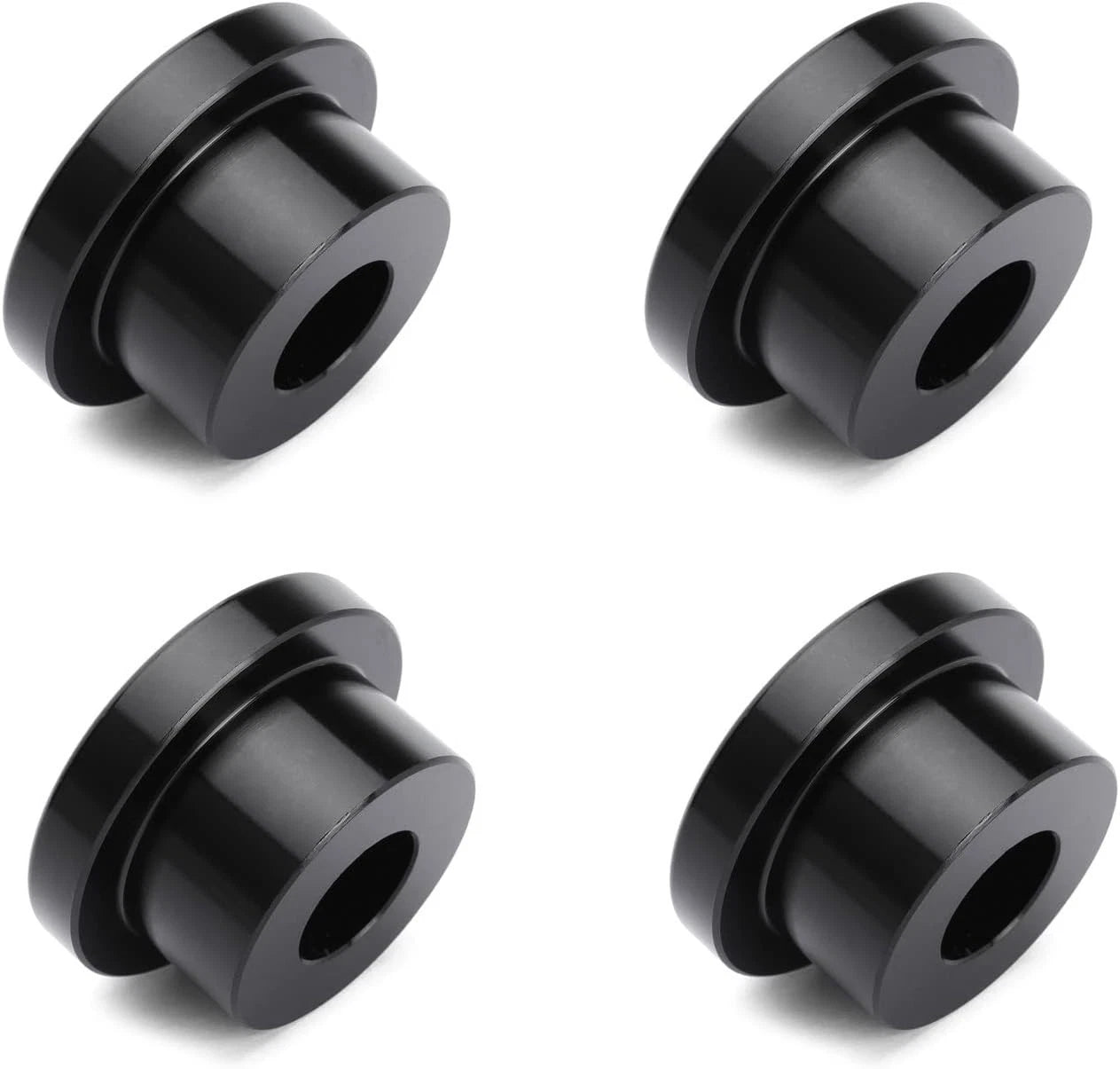 Solid Billet Handlebar Riser Bushings For Harley Softail Dyna Sportster 1984-201