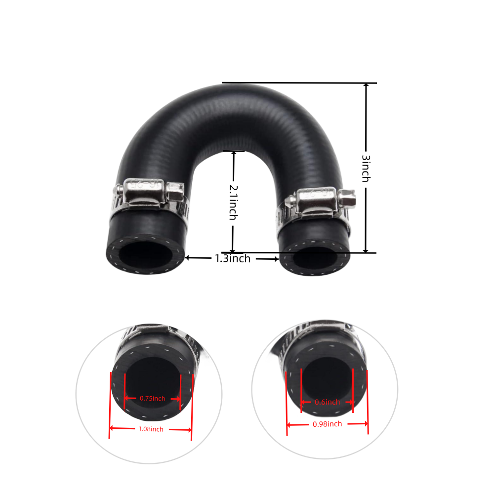 For LT Heater Core Crossover Coolant Bypass Hose for Chevy for Pontiac for LS1