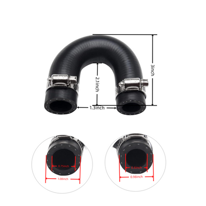 For LT Heater Core Crossover Coolant Bypass Hose for Chevy for Pontiac for LS1