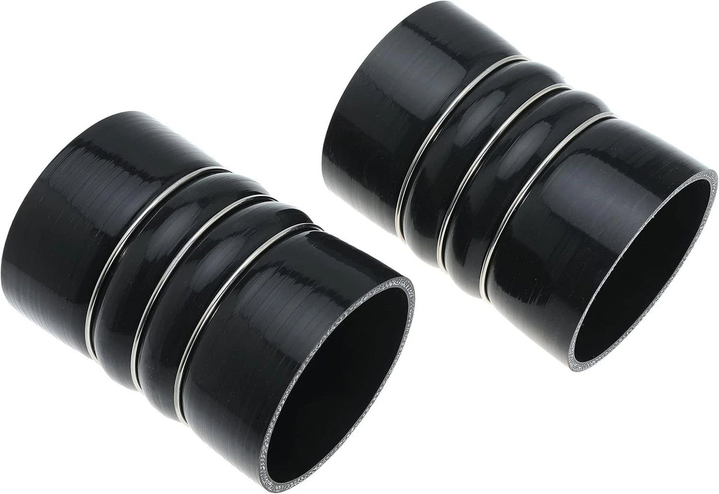 Silicone Charge Air Cooler Hump Hose Boot Set 4" X 6" 4 inch with T Bolt Clamp