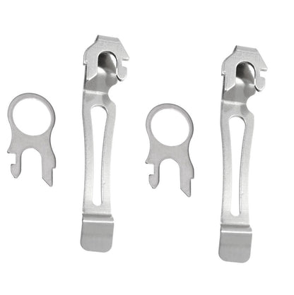Quick Release Pocket Clips & Lanyard Rings for Leatherman MultiTools