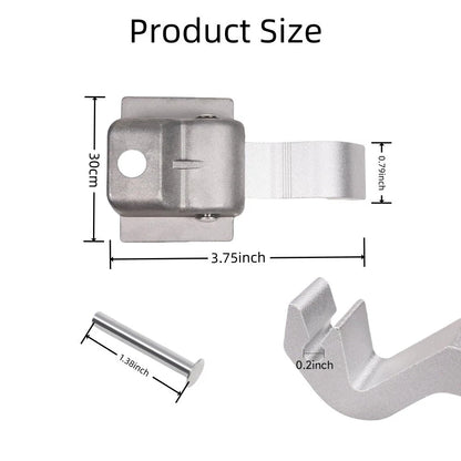 830463P RV Awning Arm Parts,Tension Rafter System - Slider Assembly (2 Pack)