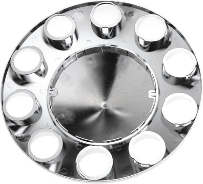 Front Axle Wheel Cover Hubcap Hub Cap For Semi For Truck 33mm Lug Nuts (Spiked)