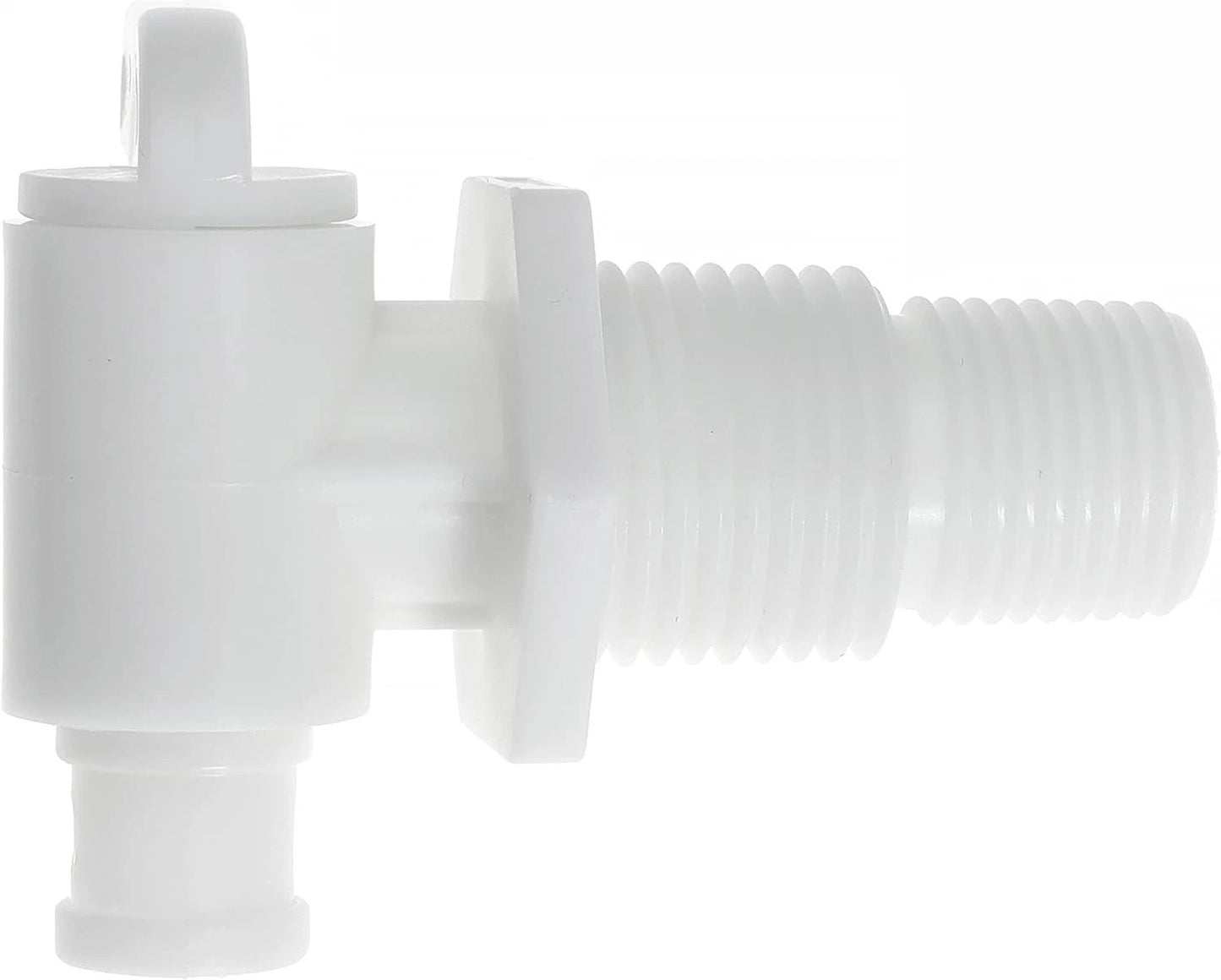 RV Water Tank Drain Valve - 3/8" & 1/2" Male NPT Dual Thread for Camper&Trailer