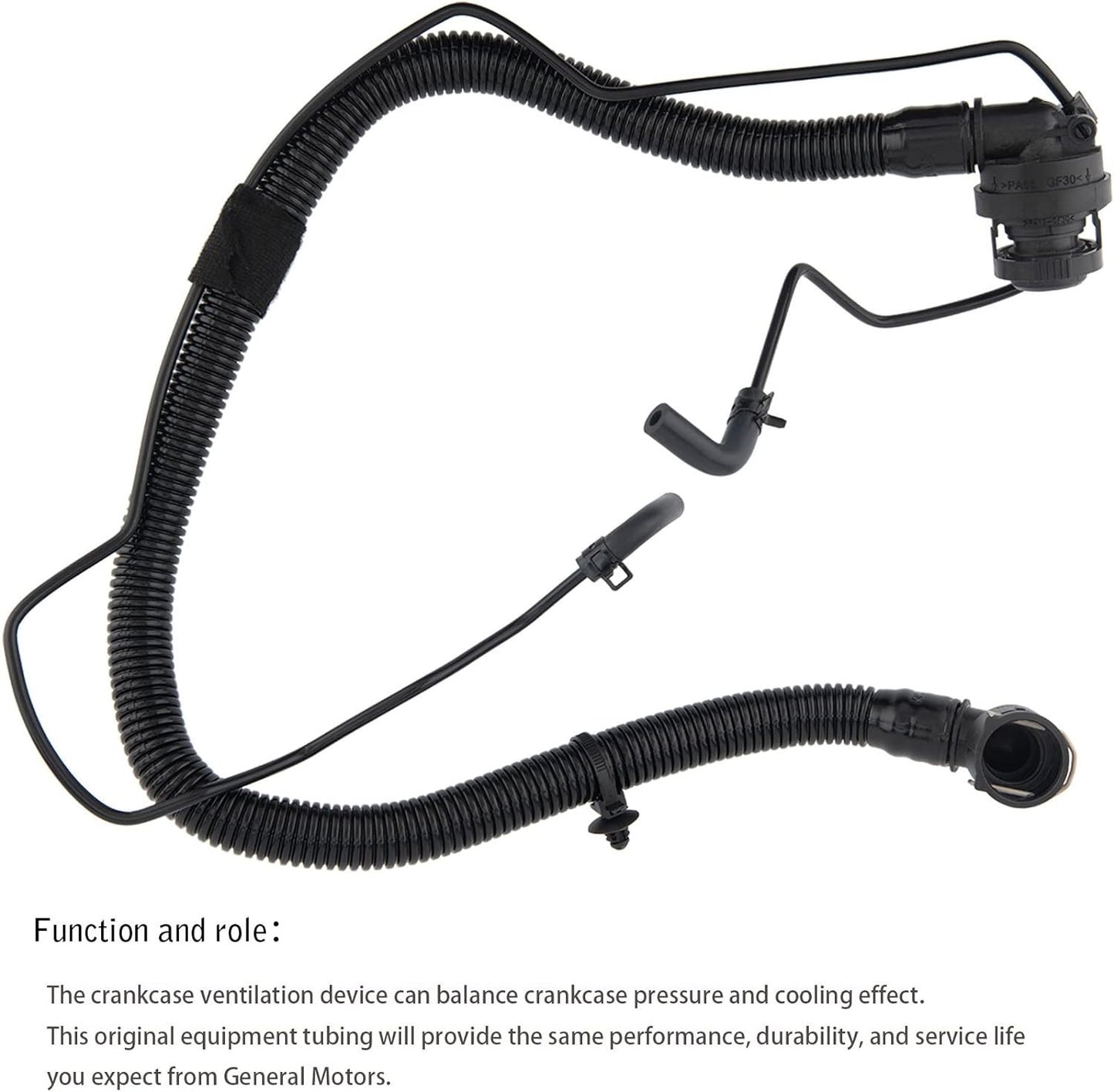 Positive Crank Ventilation PCV Hose for Chevy Cruze 2011-2020 Replace 55568267
