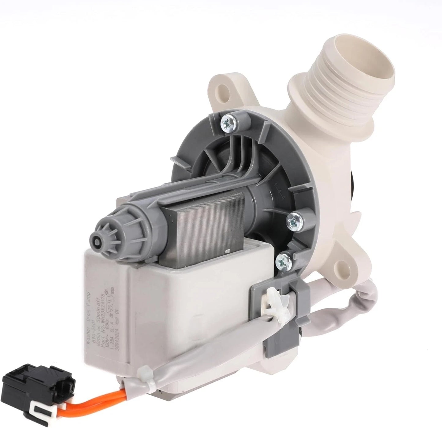 WH23X28418 Washer Drain Pump Assembly for GE Replace WH23X24178 WH23X27574