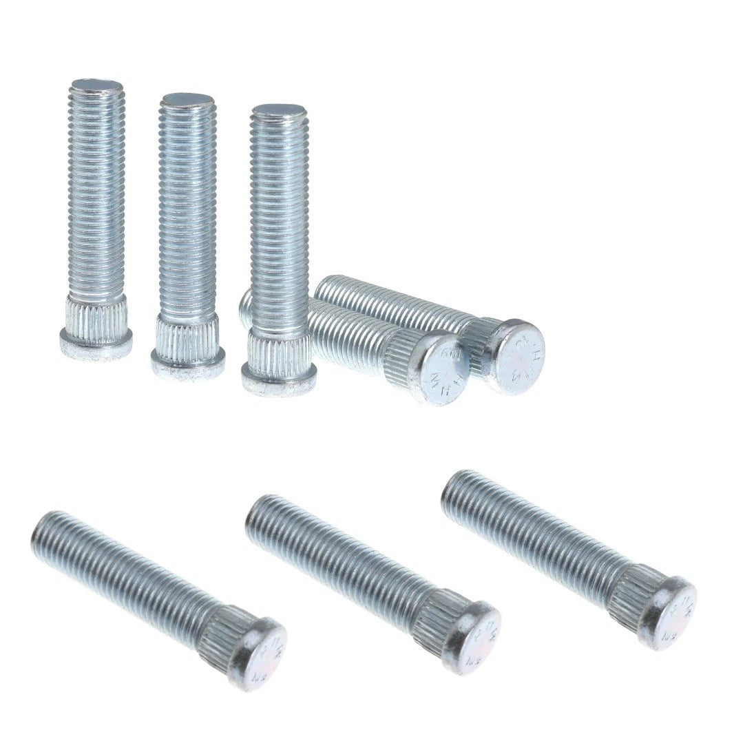 1/2" Longer Wheel Stud Bolt M12-1.50 for Chevy GMC Trucks 1982-2004 (10Pcs)