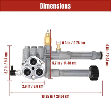 AR42940 AR42518 Pressure Washer Pump Head for Troy Bilt RMW SRMW Pump RMW2.2G24