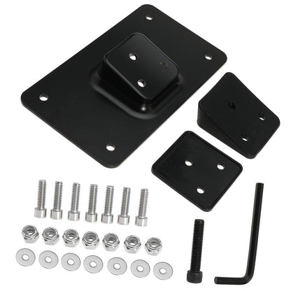 3-Hole Laydown License Plate Mount Bracket For Harley Sportster XL 1973-Up