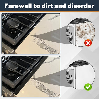 Stove Guard for Kitchen Oven Gap Between Stovetop and Counter 13.8'' to 27.5''
