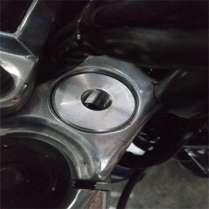 Handlebar Riser Bushings for Harley Softail Dyna Sportster FXR FX 1984-2016 (Bla