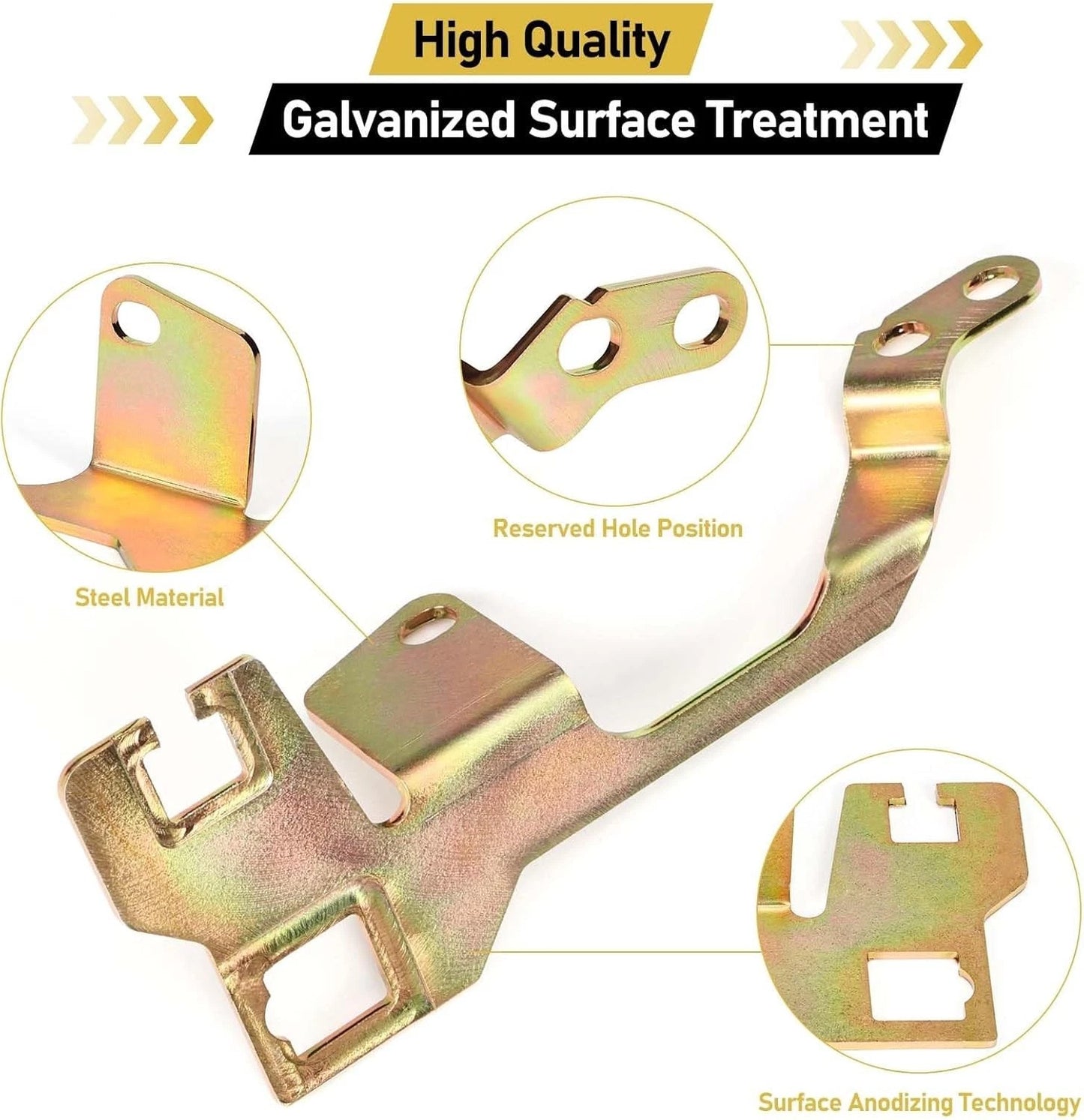 Throttle Cable Bracket For Quadrajet Carburetors TH350/700-R4/200-4R Cables