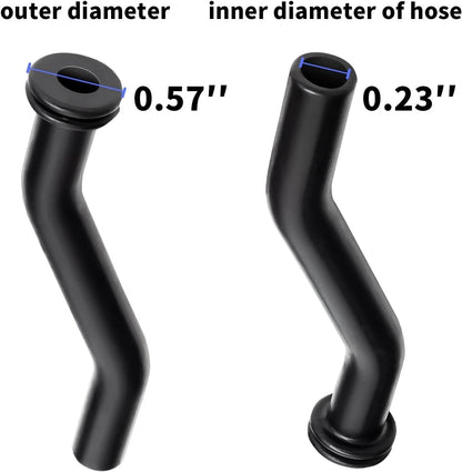 596163 797408 593998 3 inch Vacuum Hose Fits for Briggs and Stratton 2pcs