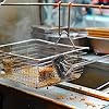 3Pcs Deep Fryer Cleaning Tools, Include L-Shaped Fryer Cleaning Brush Stainless Steel Bristle Fryer Cleanout Rod, Deep Fryer Basket Cleaning Brush Kit for Kitchen Restaurant Bakery