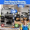 XANGNIER Air Fryer Cleaner Brush Kits,6 Pcs Air Fryer Cleaning brush Tools Accessories