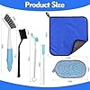 XANGNIER Air Fryer Cleaner Brush Kits,6 Pcs Air Fryer Cleaning brush Tools Accessories