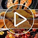 Air Fryer Accessories, Set of 12 Fit for 5.3Qt and Larger Air Fryer with Cake & Pizza Pan, Metal Holder, Skewer Rack & Skewers, etc, Nonstick Coating, Dishwasher Safe